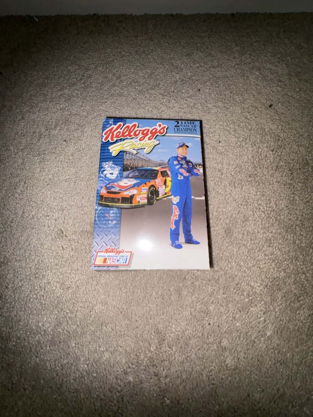 KELLOGG'S RACING TERRY LABONTE SIGNED AUTOGRAPHED CEREAL BOX